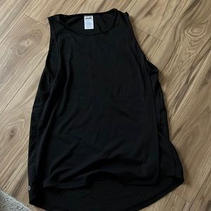 Avia cotton front, mesh perforated back workout tank